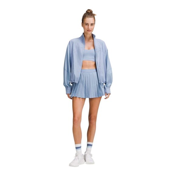 Lululemon High-Rise Pleated Tennis Skirt Size 8 in Blue Willow Athleisure Gym - Picture 10 of 10